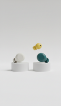 Wireless urban earbuds with noise isolation
