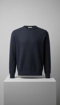 Urban Navy Merino Knit Sweater