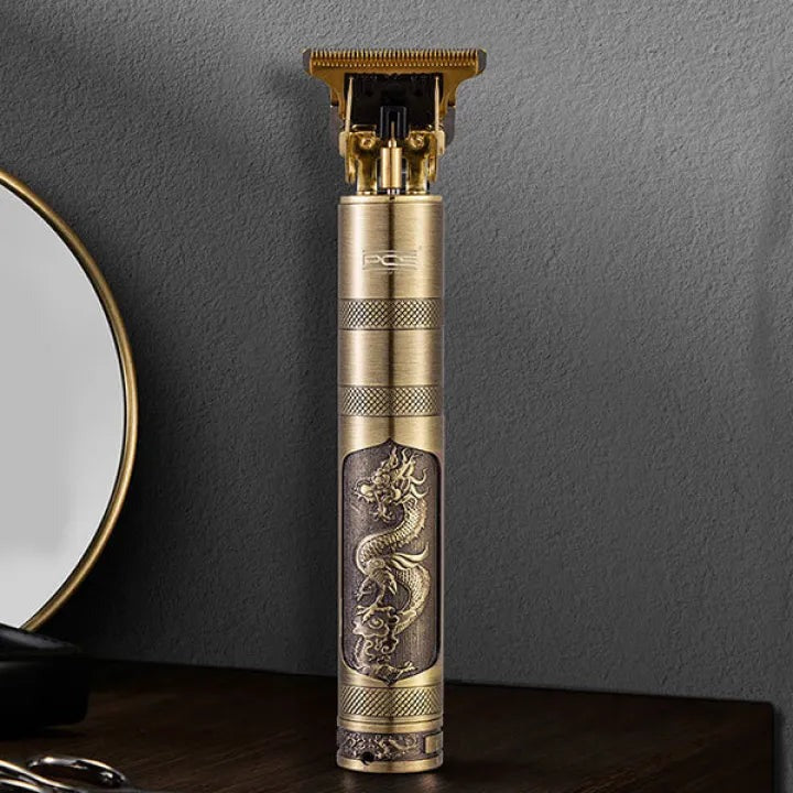 Metal Body -VINTAGE T9 Trimmer hair Trimmer for men shaver for men original Usb Rechargeable hair cutting machine metal body Beard Trimmer,