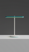 Sleek LED desk lamp with touch dimming