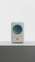 Concrete-inspired Bluetooth speaker with urban texture